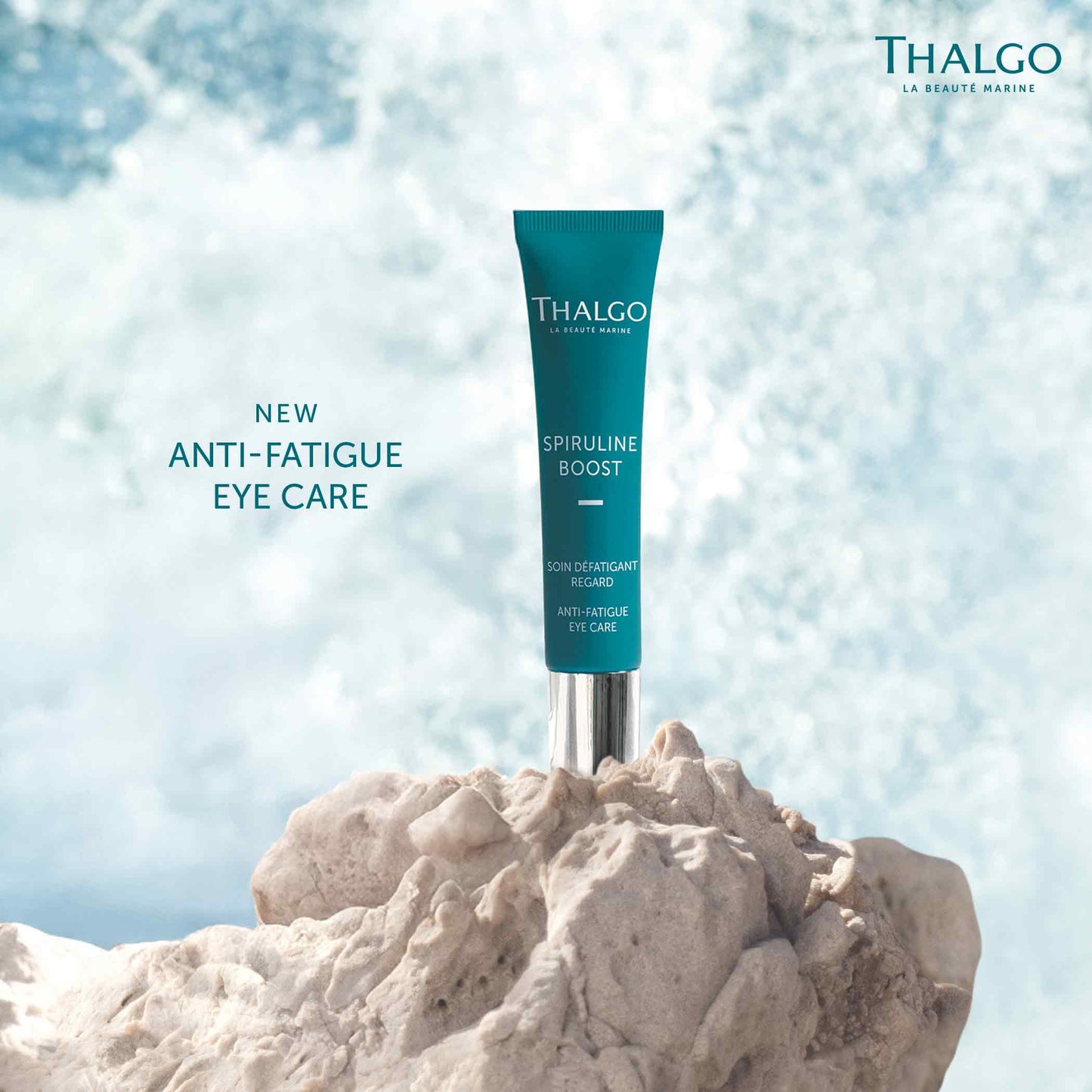 thalgo anti-fatigue eye care - targets wrinkles, puffiness & dark circles - 15ml
