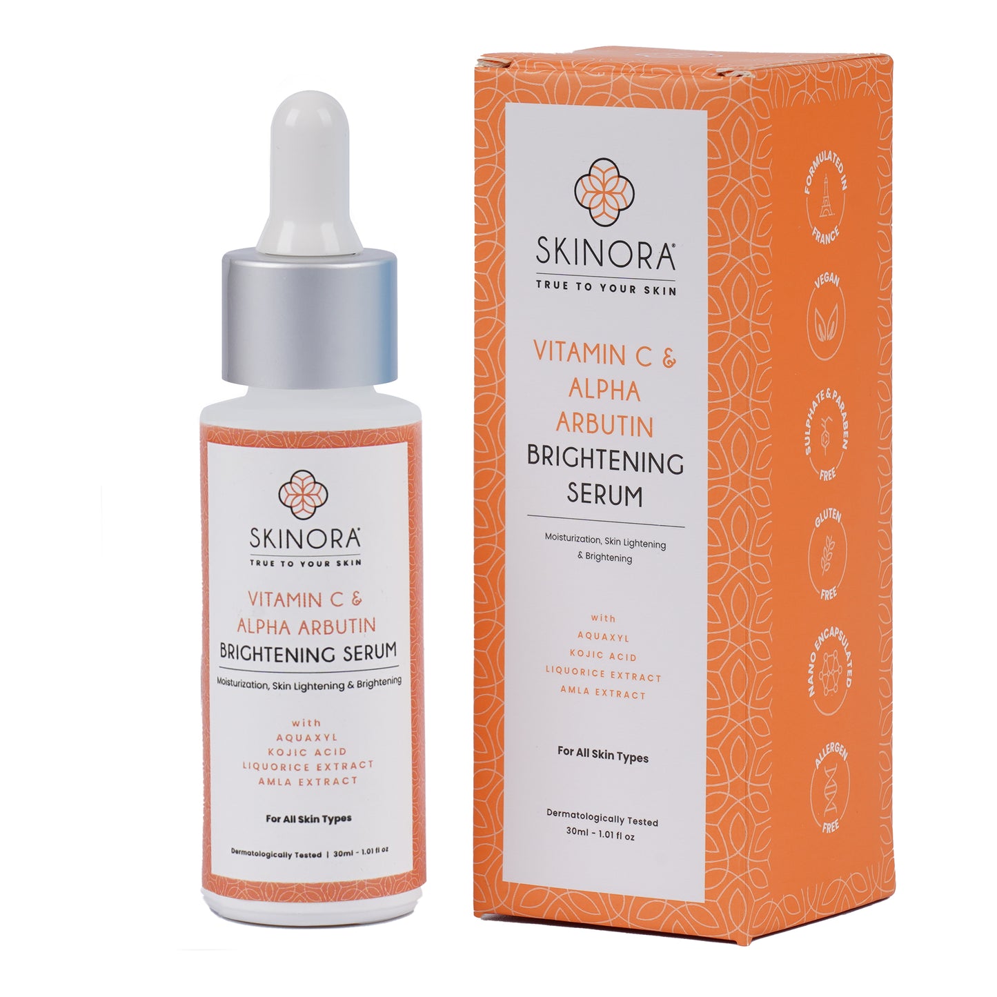 vitamin c and alpha arbutin brightening serum
