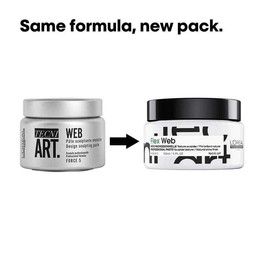 l'oréal professionnel tecni.art flex web styling paste 150ml
