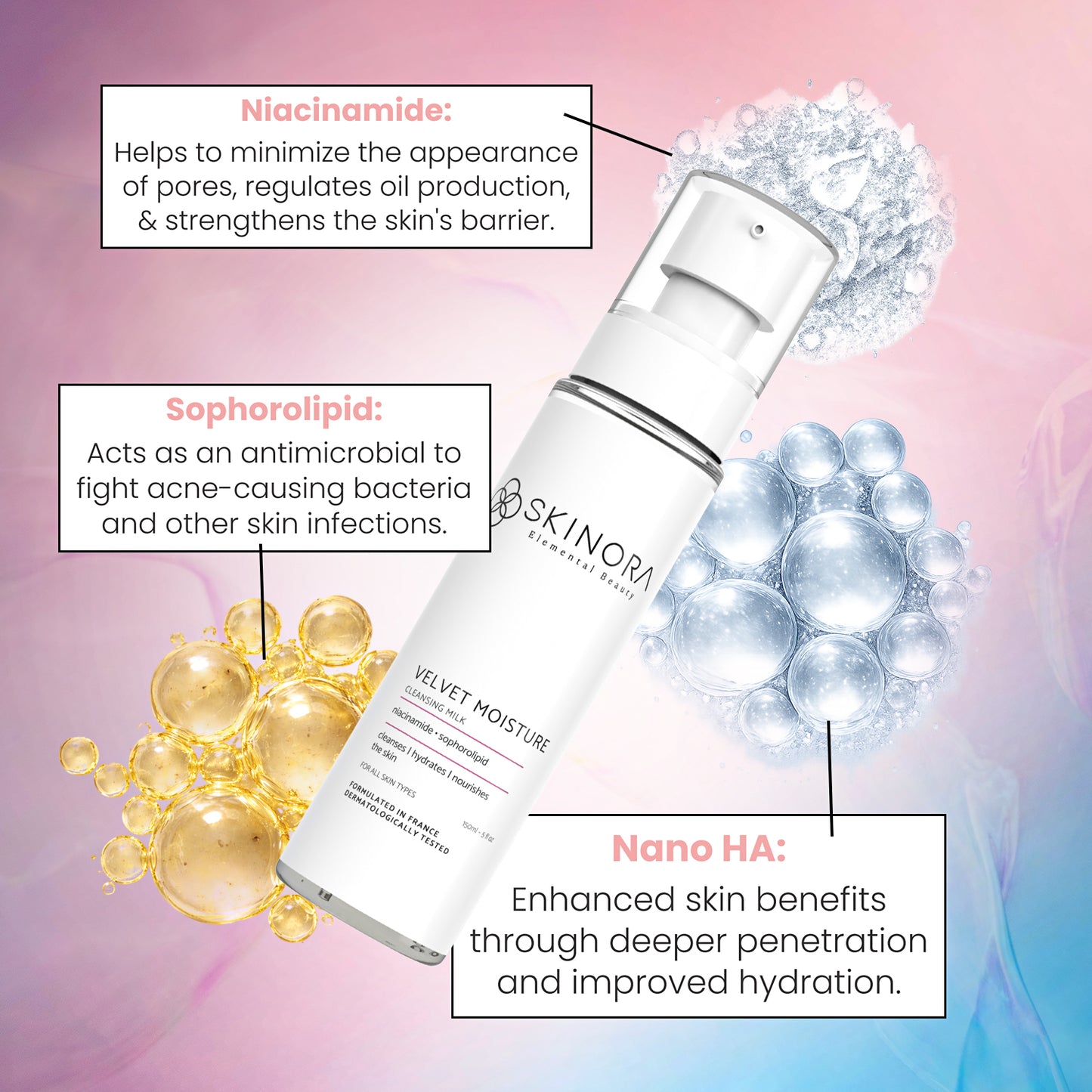 velvet moisture cleansing milk