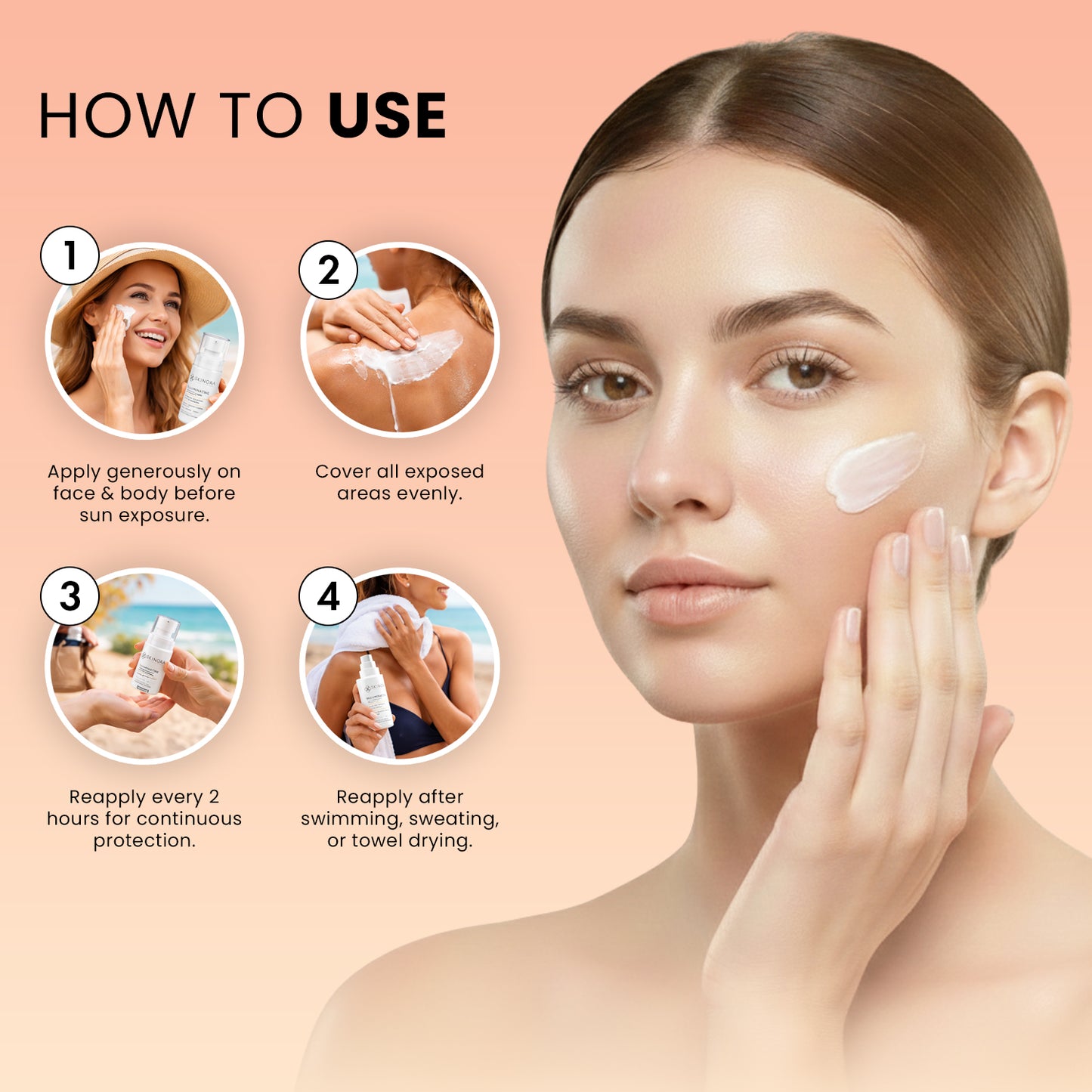 skinora illuminating sunscreen fluid spf 50