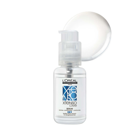 L'Oréal Professionnel Xtenso Care Leave-In Serum for Frizz-Free, Smooth & Manageable Hair 50ml | Enriched with Pro Keratin & Incell | For Men & Women | Unruly, Unmanageable Hair