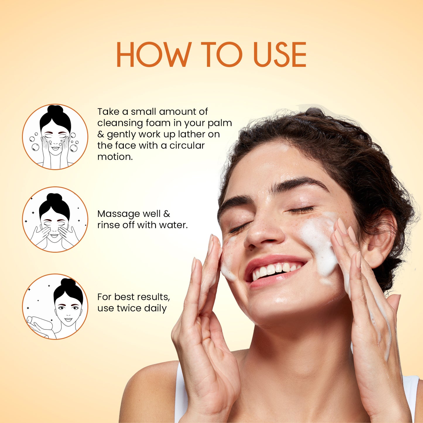 brightening foaming cleanser 150ml