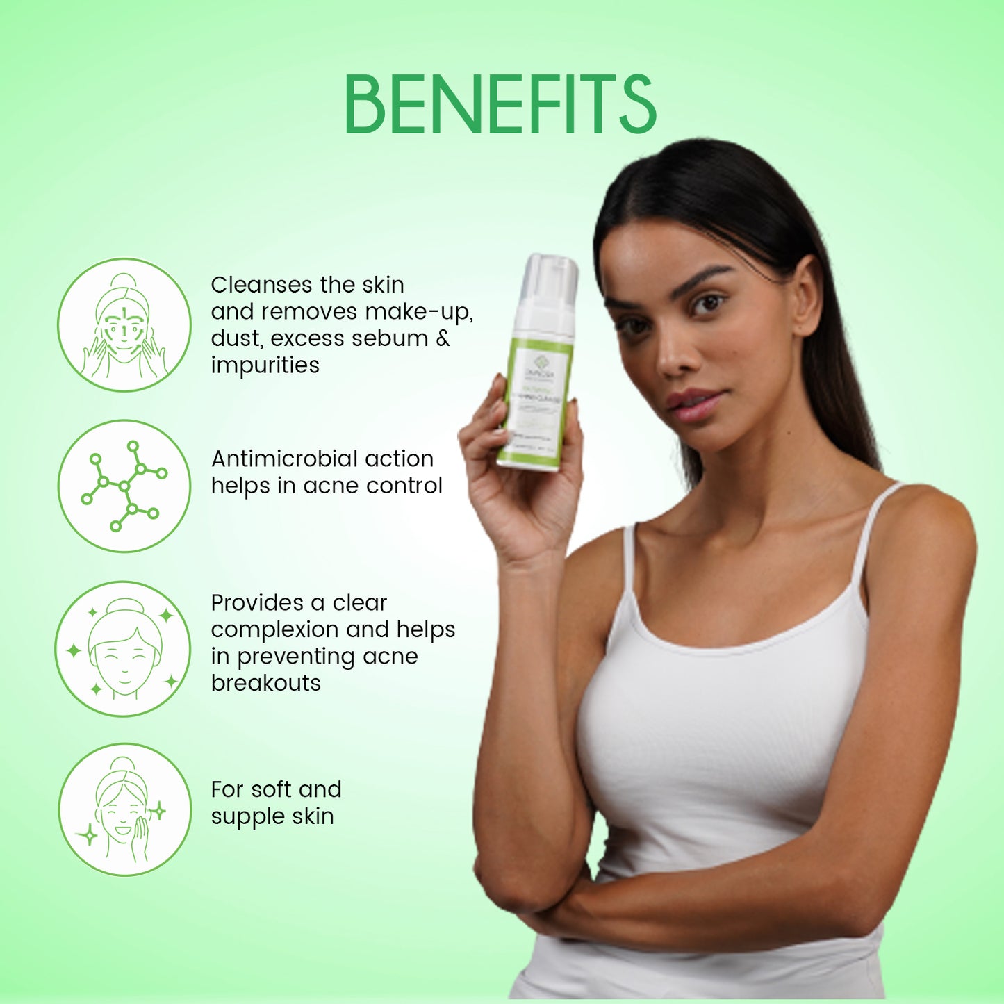 mattifying foaming cleanser 150ml