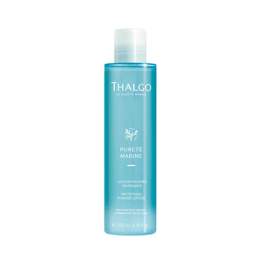 Thalgo Mattifying Powder Lotion - Ultimate Toner for Oily Skin with Zinc & Silica for Long-Lasting Matte Finish - 200ml