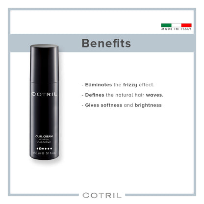 COTRIL  CURL CREAM  - NO RINSE CURL DEFINER 150 ML