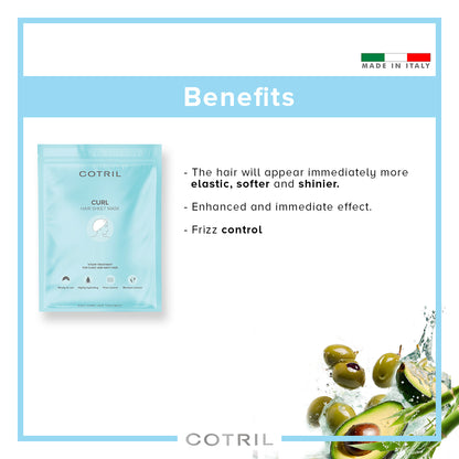 Cotril Curl - Disposable Hair  Mask 35 Gm