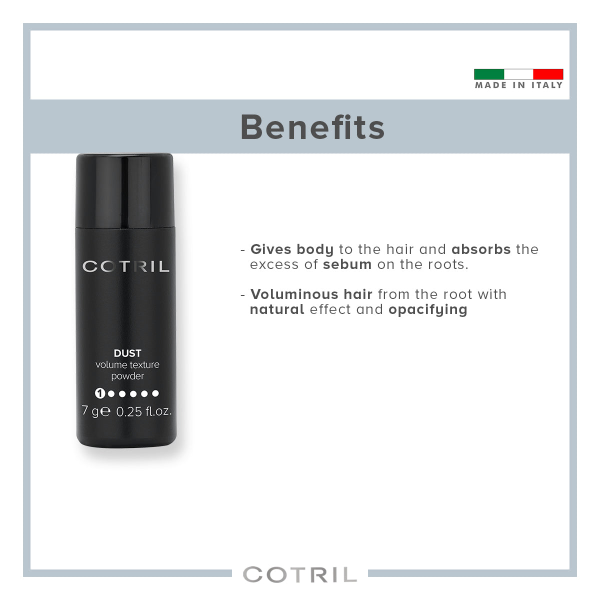 cotril dust volume texture powder (7 g)