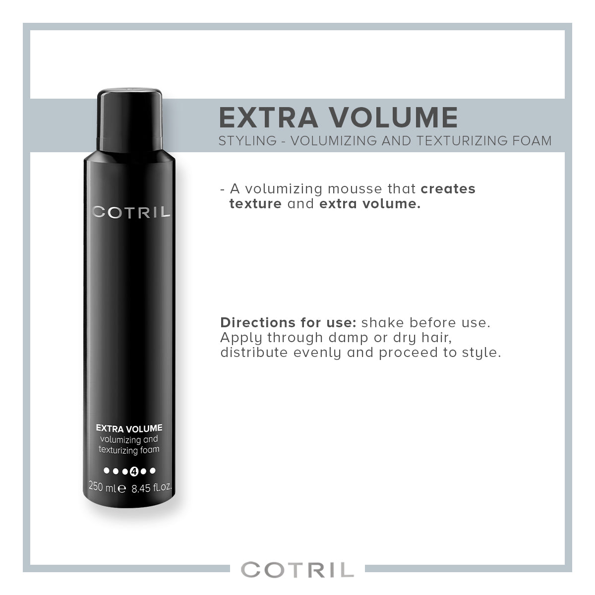 cotril styling extra volume 250ml