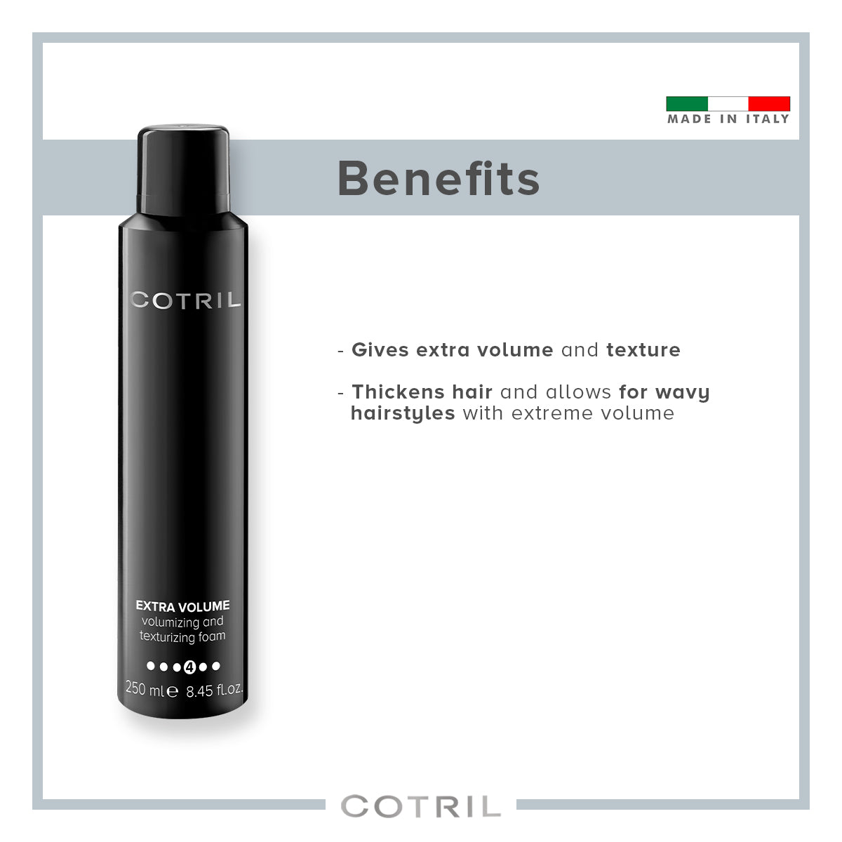 cotril styling extra volume 250ml