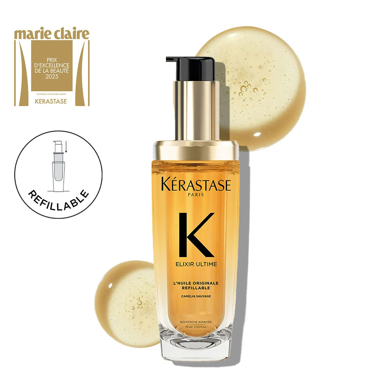elixir ultime hair oil-in-serum