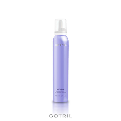 Cotril Icy Blond - Purple Mousse For Blond Or Grey Hair 200 Ml