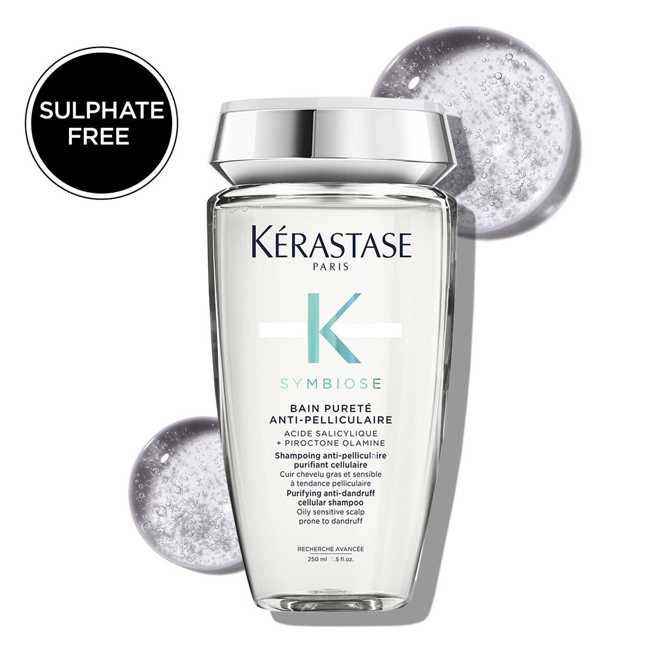 kerastase symbiose bain pureté anti-dandruff shampoo (250 ml)