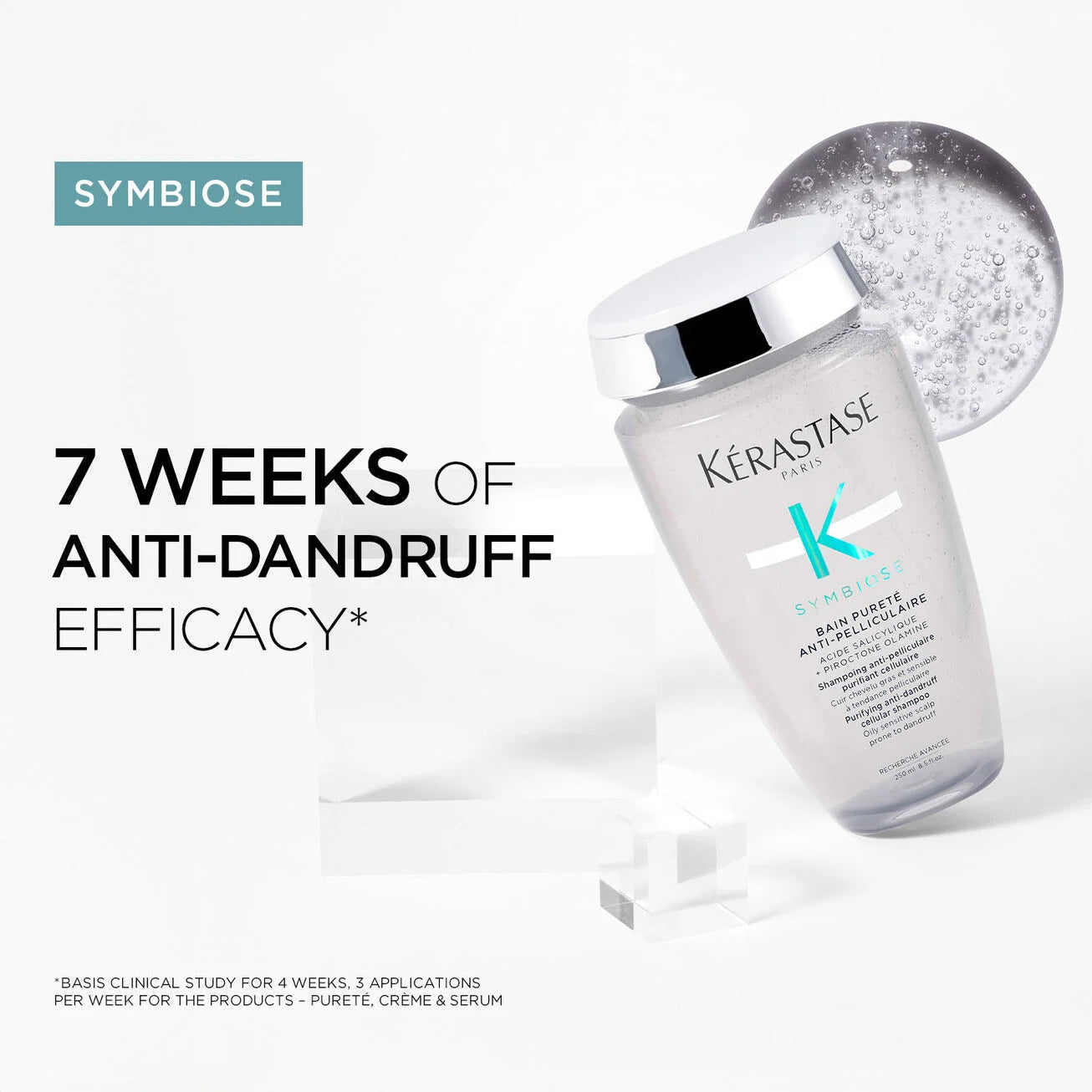 kerastase symbiose bain pureté anti-dandruff shampoo (250 ml)