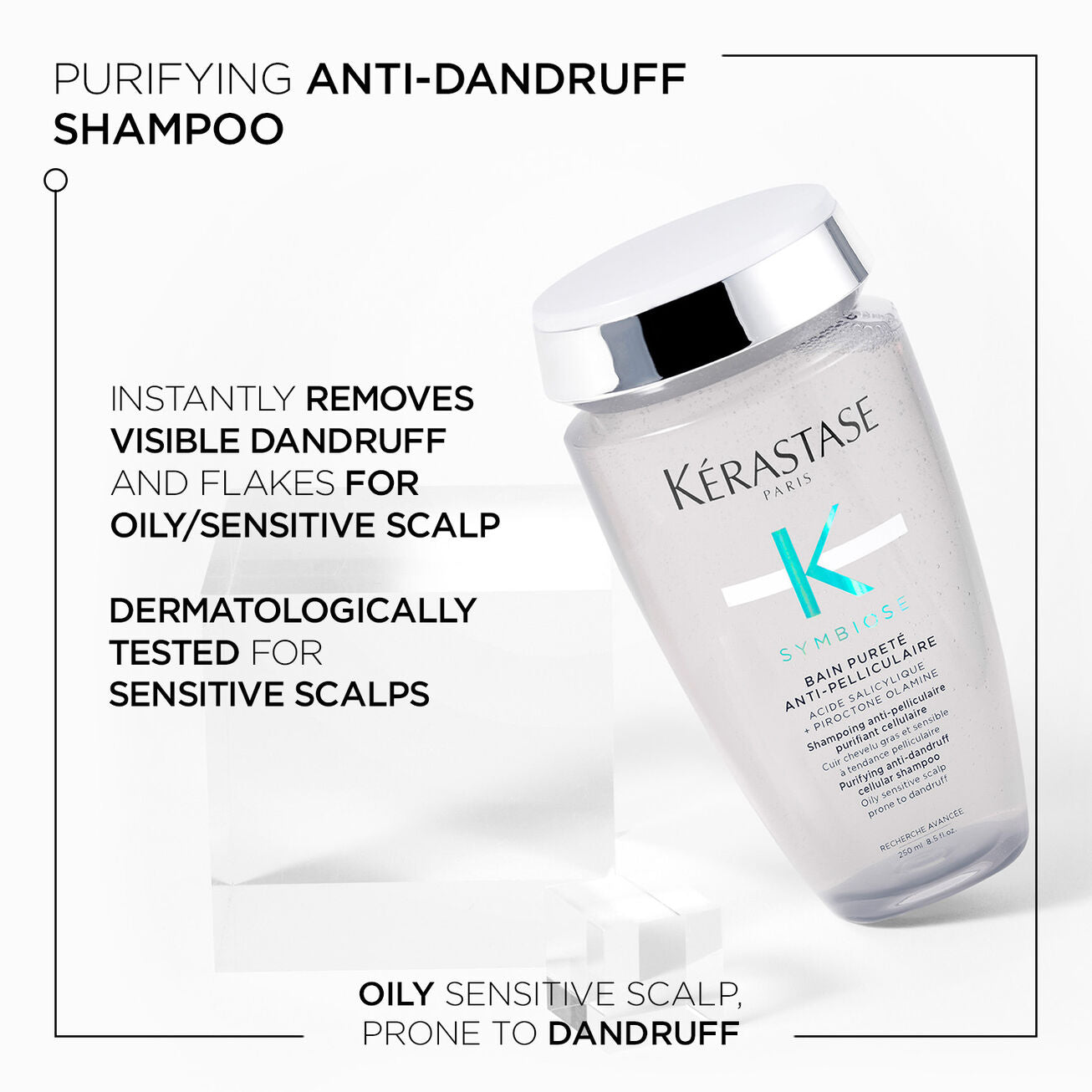 kerastase symbiose bain pureté anti-dandruff shampoo (250 ml)
