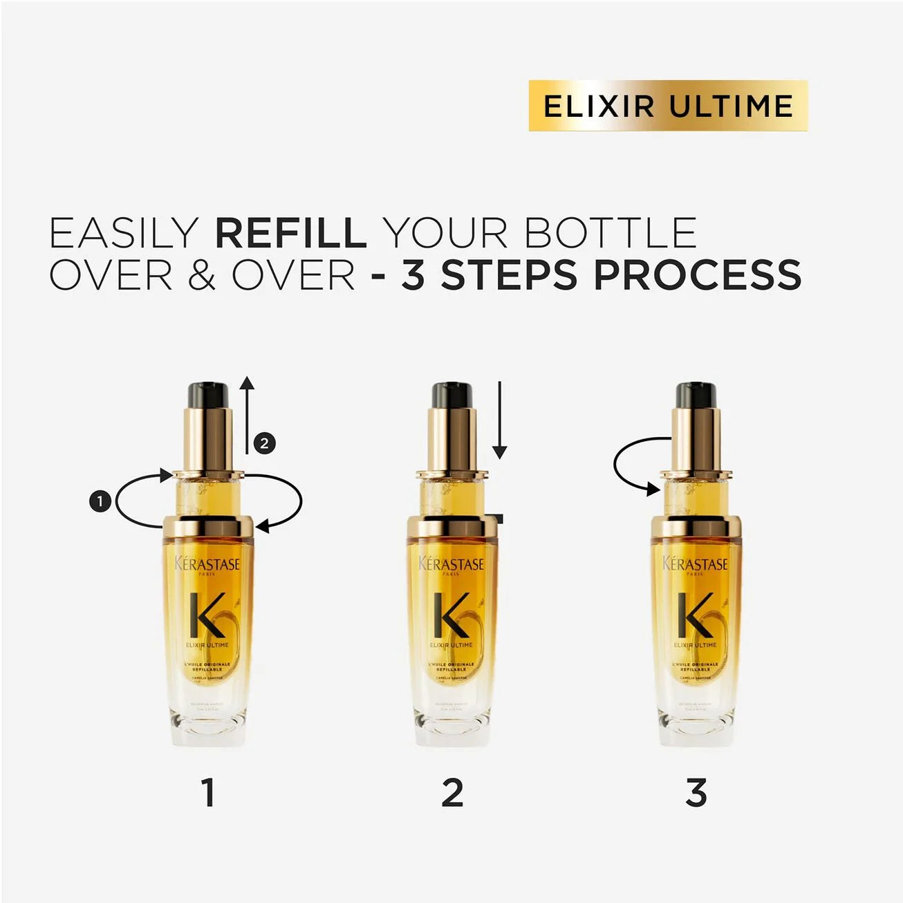 elixir ultime hair oil-in-serum