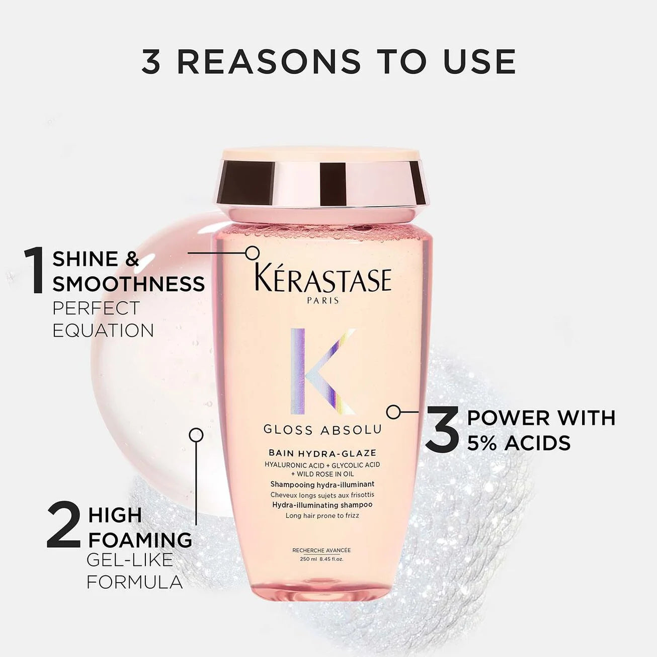 kerastase gloss absolu bain hydra-glaze 250 ml
