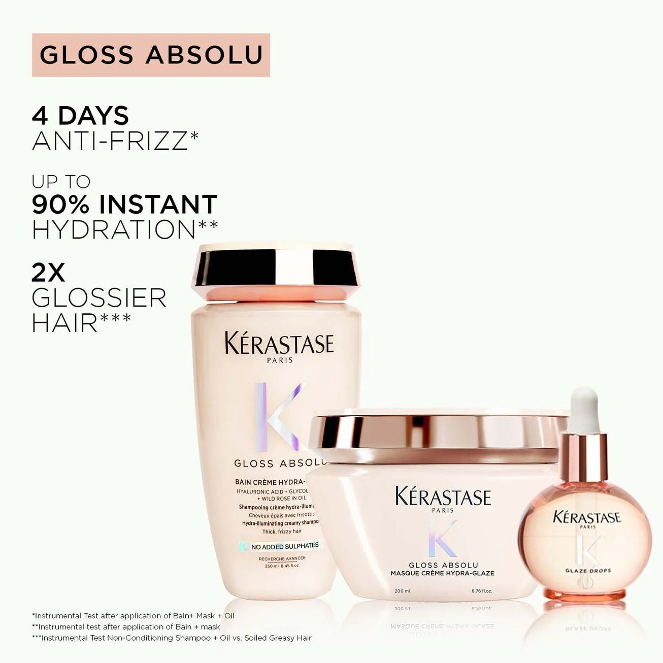 kerastase gloss absolu masque creme hydra-glaze 200 ml
