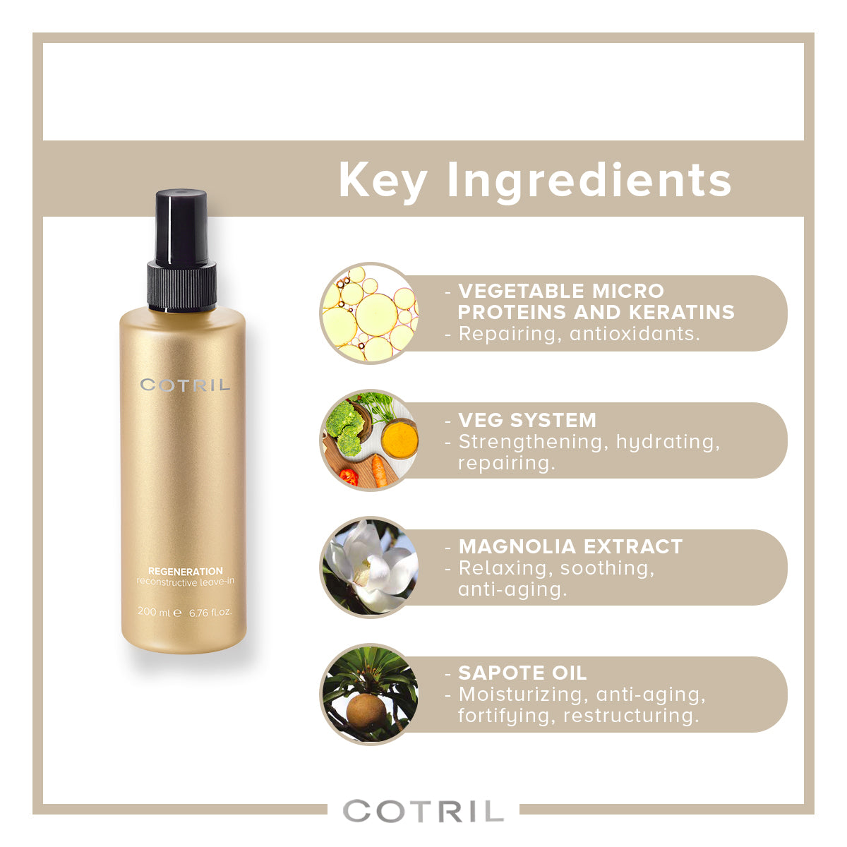 cotril regeneration reconstructive conditioner 200 ml