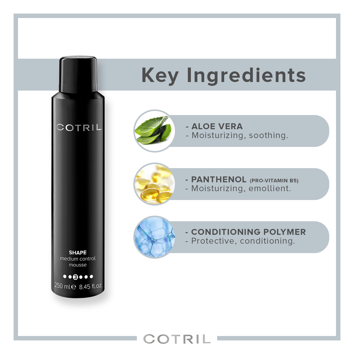 cotril styling shape 250ml