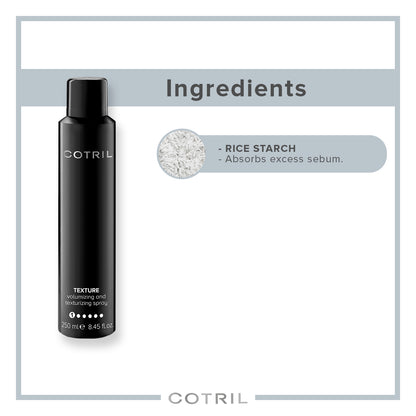 COTRIL Texture Volumizing and Texturizing Spray (250 ml)