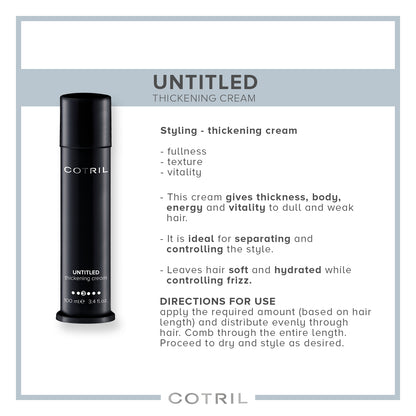 COTRIL  UNTITLED  - THICKENING CREAM 100 ML