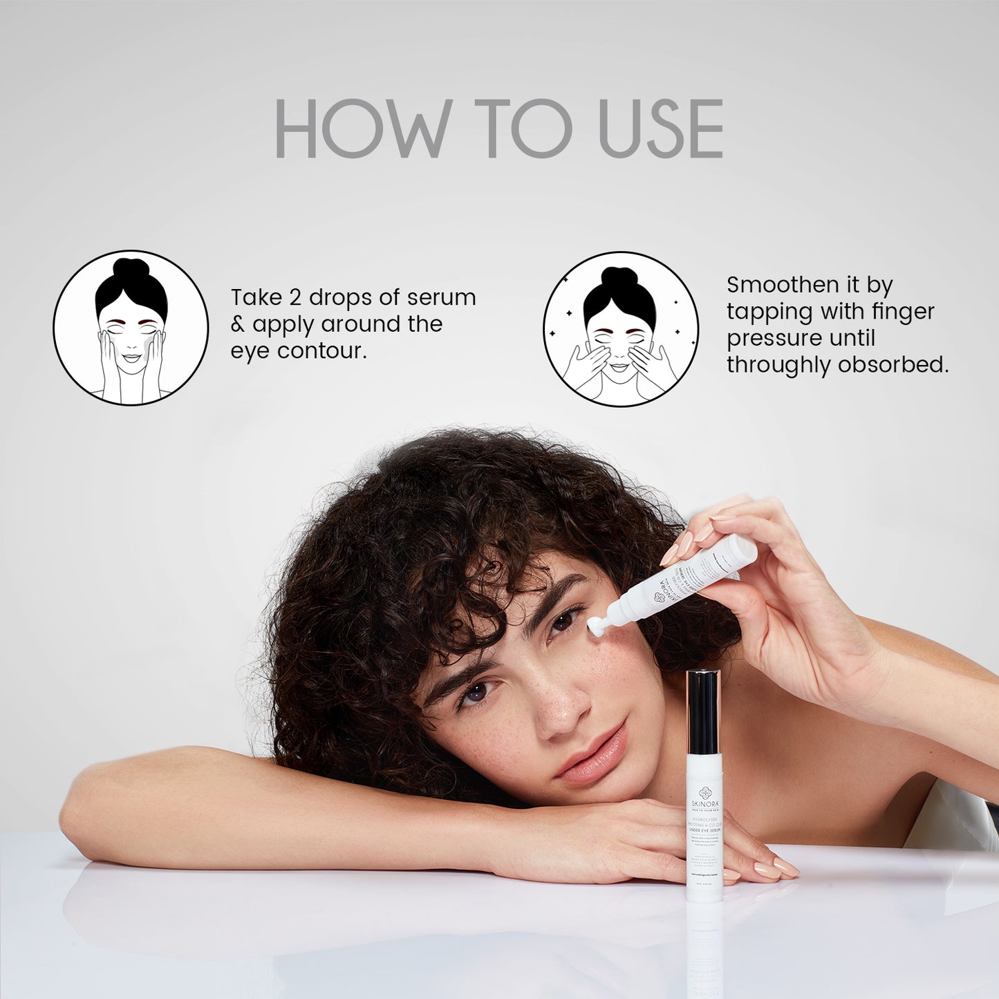 hydrolysed proteins and co q10 under eye serum 15ml