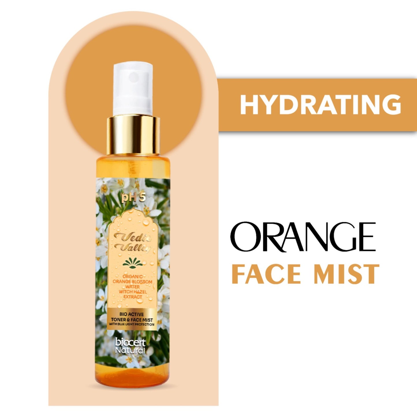 vedic valley orange face mist
