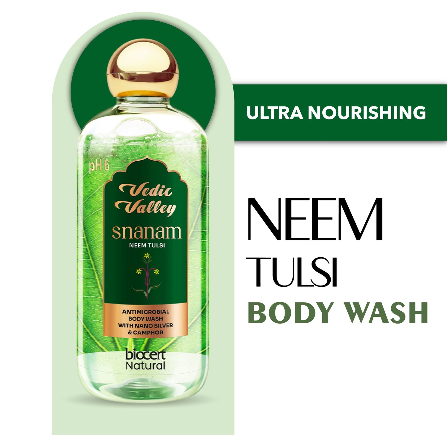 vedic valley snanam neem tulsi body wash