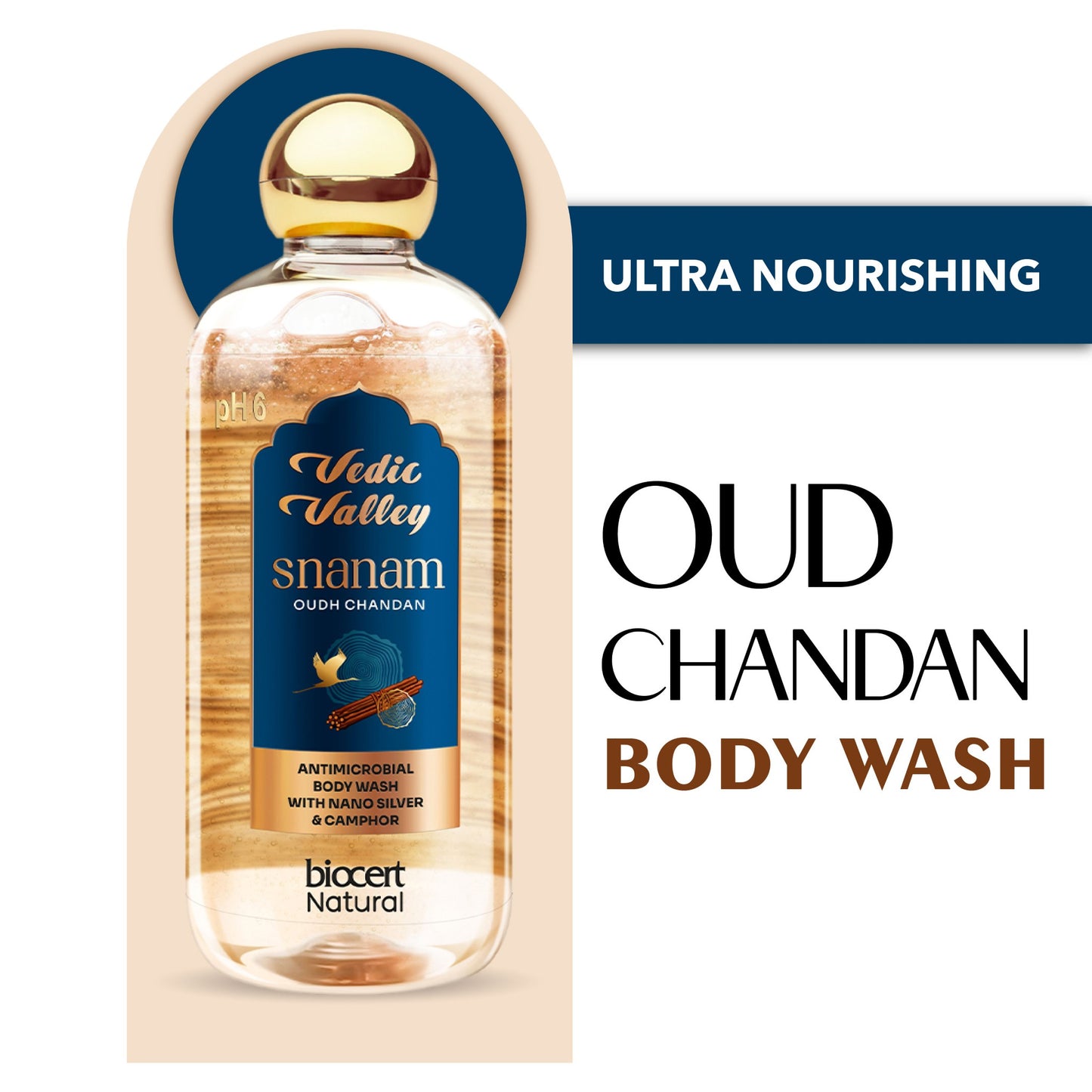 vedic valley snanam oud chandan body wash