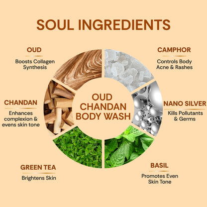 Vedic Valley Snanam OUD CHANDAN Body Wash