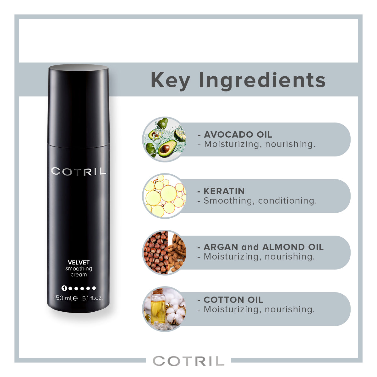 cotril styling velvet 150ml