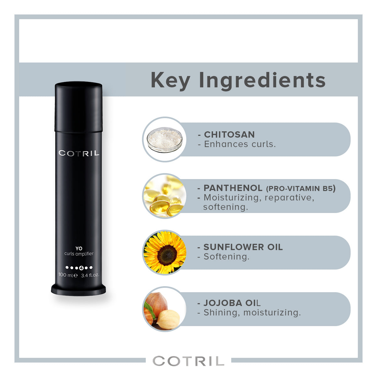 cotril  yo -curls amplifier 100 ml