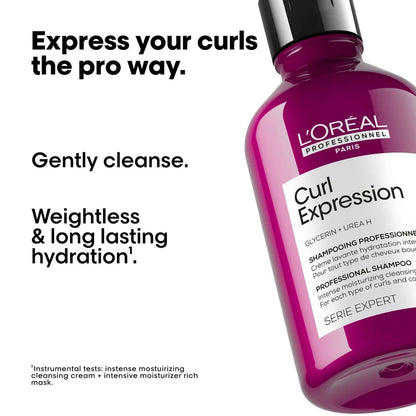 Loreal Professionnel Curl Expression Intense Moisturizing Cleansing Cream Shampoo 300ml
